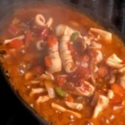 Sizzling Squid With Chili